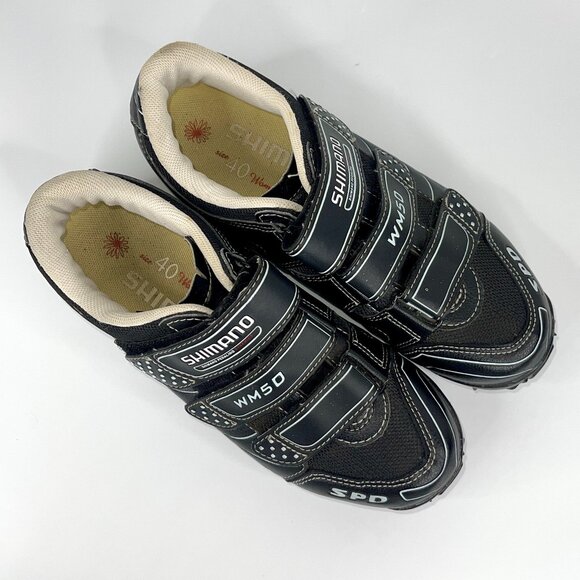 Shimano Cycling Bike Spinning Mountain Cleat Shoes - Picture 2 of 16